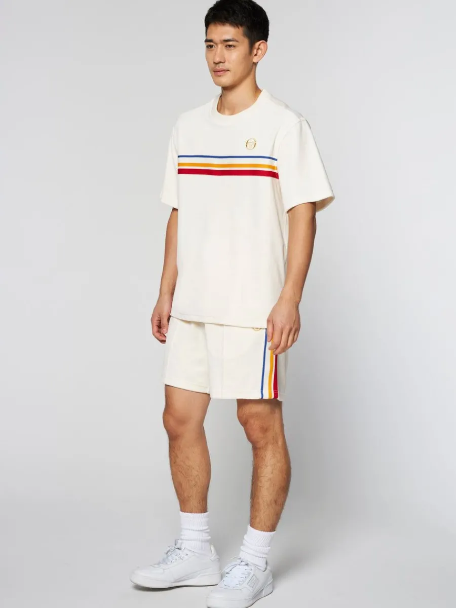 Sergio Tacchini Ivanes T-Shirt Archivio- Gardenia Hot