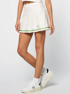Sergio Tacchini Kalkman Tennis Skirt- Gardenia Outlet