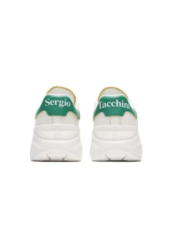 Sergio Tacchini La Faccia Sneaker- White/ Multi Sale