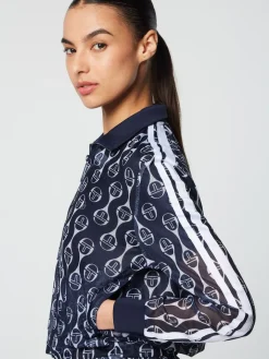 Sergio Tacchini Lesi Mesh Jacket- Maritime Blue New