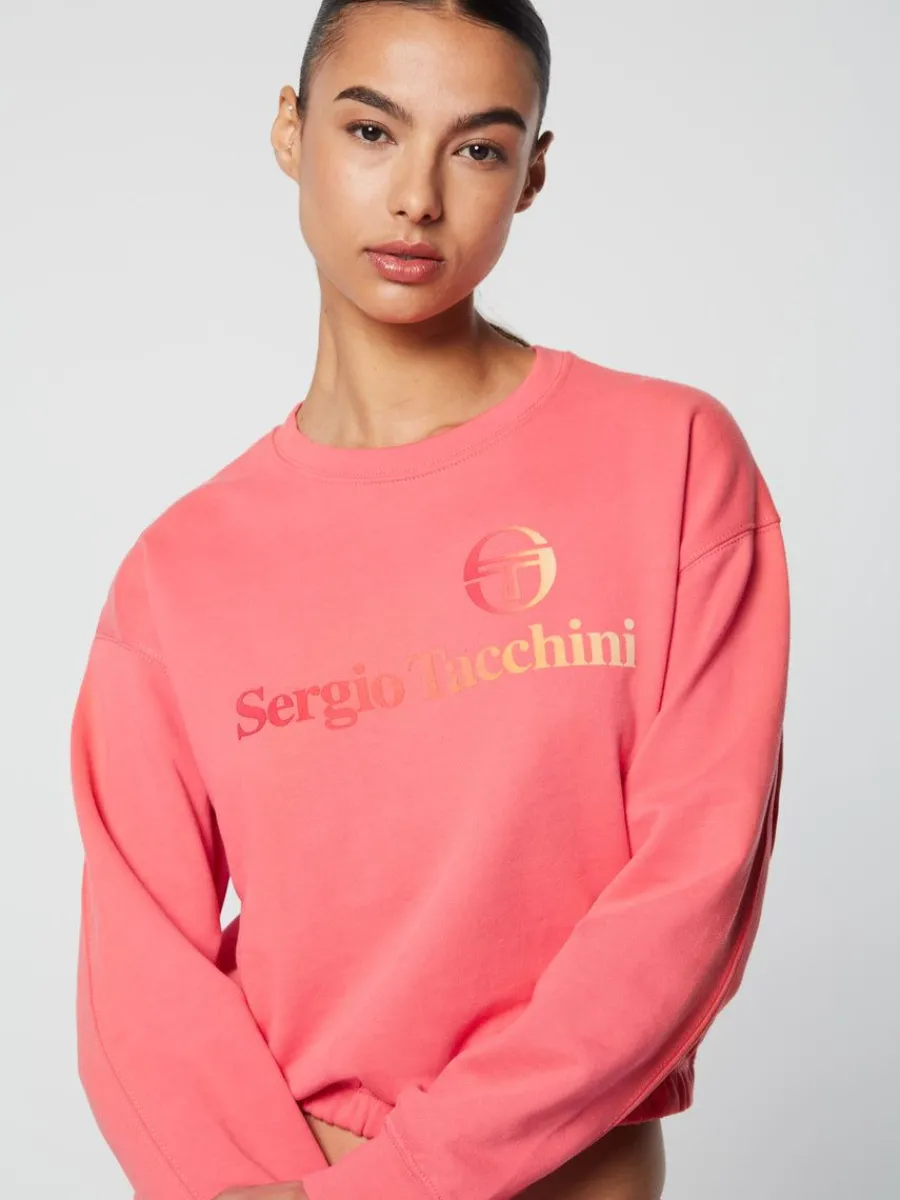 Sergio Tacchini Lido Crew- Calypso Coral