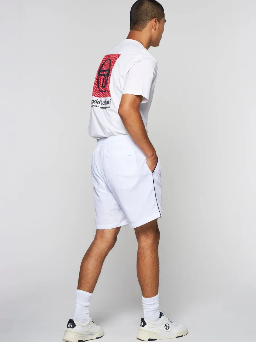 Sergio Tacchini Lierna Short- Brilliant White Clearance
