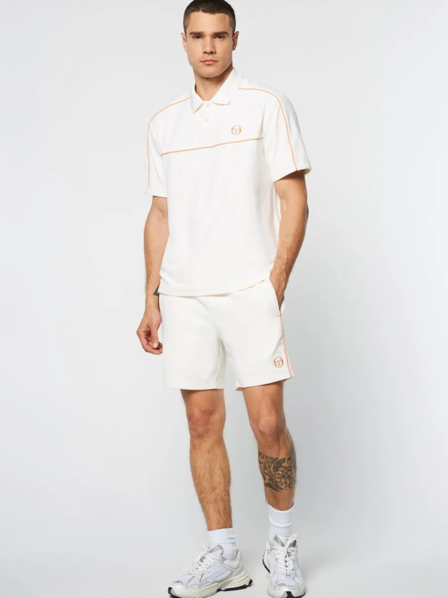 Sergio Tacchini Lioni Velour Polo Archivio- Gardenia Online