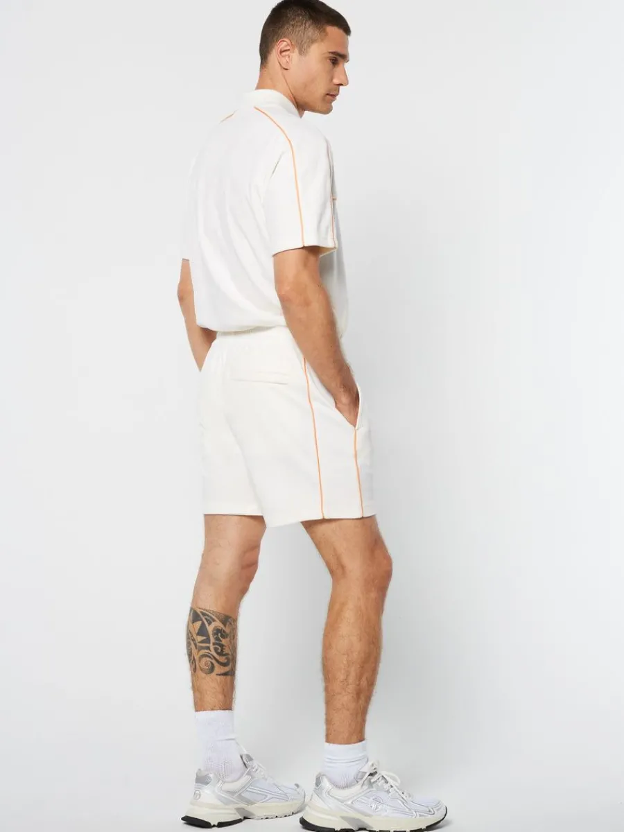 Sergio Tacchini Lioni Velour Short Archivio- Gardenia Best