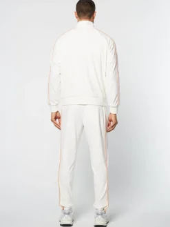 Sergio Tacchini Lioni Velour Track Jacket Archivio- Gardenia Discount