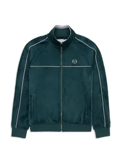 Sergio Tacchini Lioni Velour Track Jacket- Botanical Garden Best