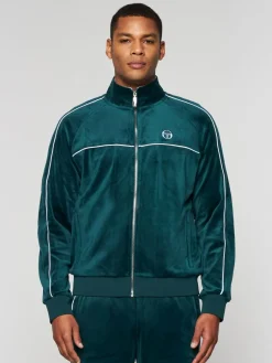 Sergio Tacchini Lioni Velour Track Jacket- Botanical Garden Best