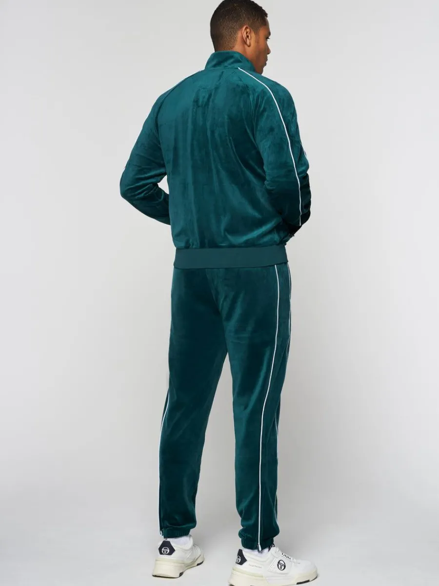 Sergio Tacchini Lioni Velour Track Jacket- Botanical Garden Best