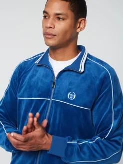 Sergio Tacchini Lioni Velour Track Jacket Archivio- Limoges