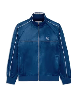 Sergio Tacchini Lioni Velour Track Jacket Archivio- Limoges Outlet