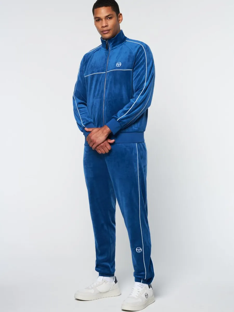 Sergio Tacchini Lioni Velour Track Jacket Archivio- Limoges Outlet