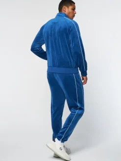Sergio Tacchini Lioni Velour Track Jacket Archivio- Limoges Outlet