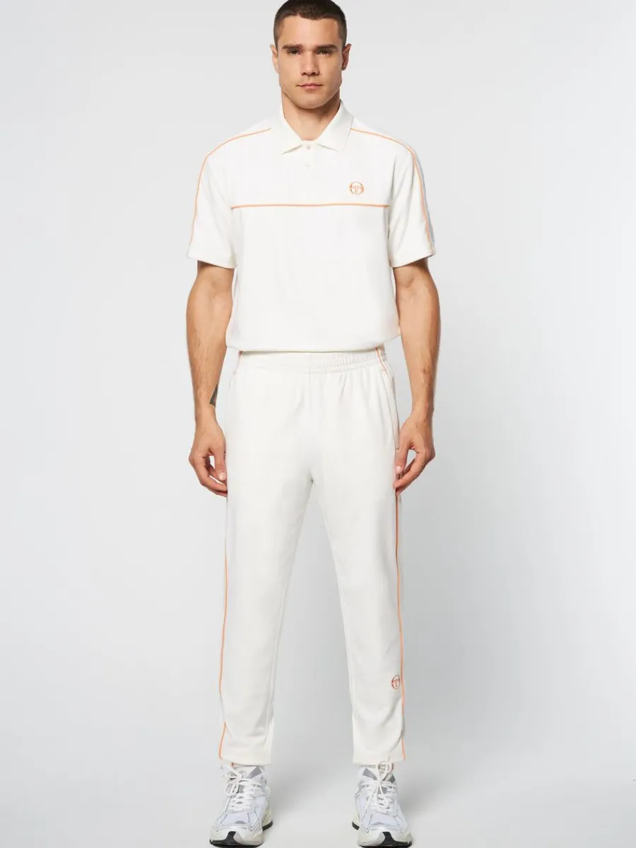 Sergio Tacchini Lioni Velour Track Pant Archivio- Gardenia Sale
