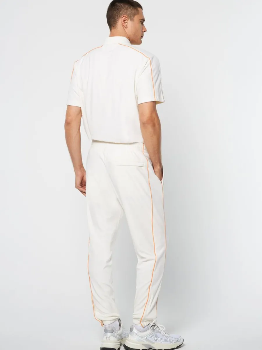 Sergio Tacchini Lioni Velour Track Pant Archivio- Gardenia Discount