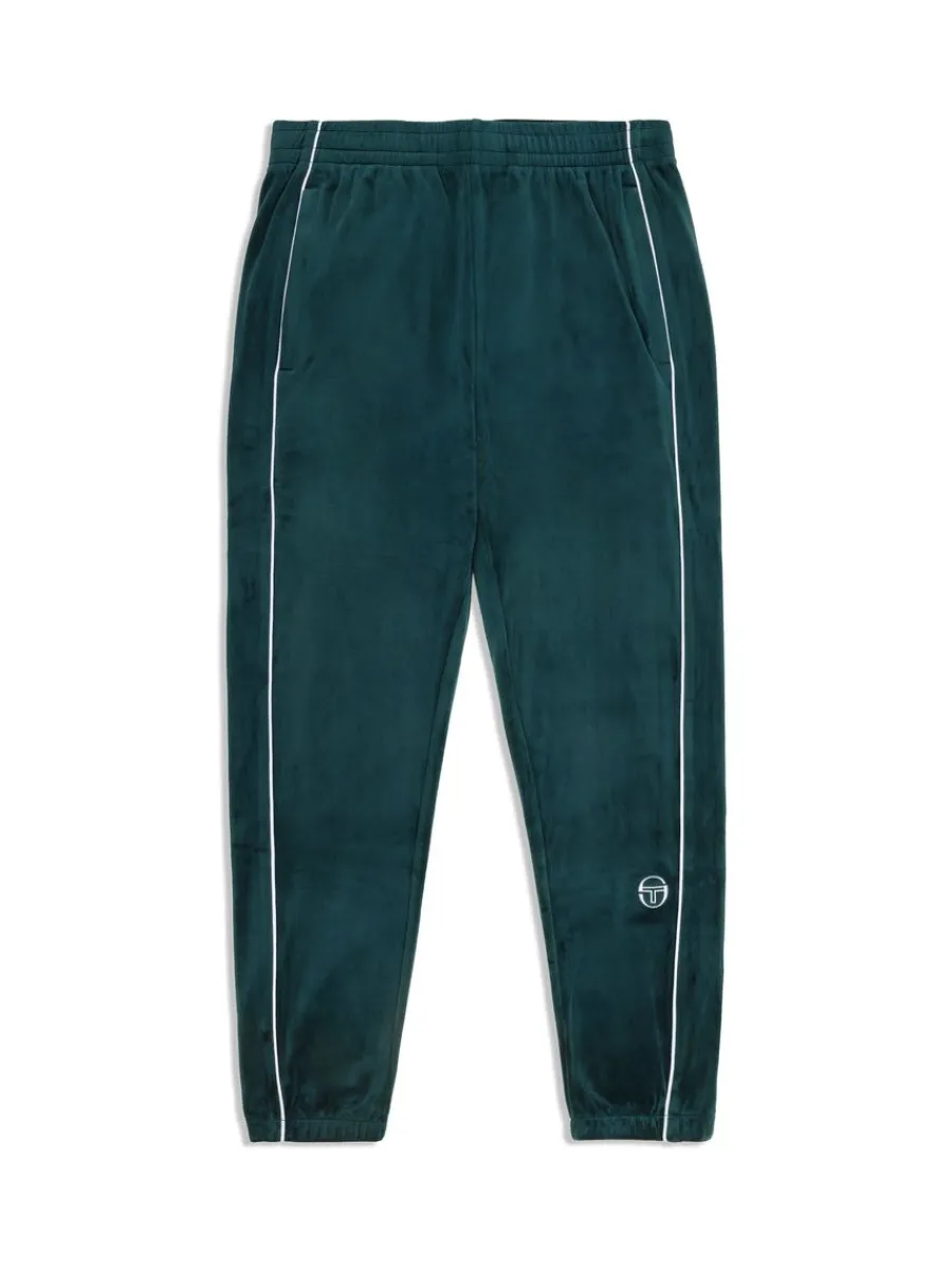 Sergio Tacchini Lioni Velour Track Pant- Botanical Garden New