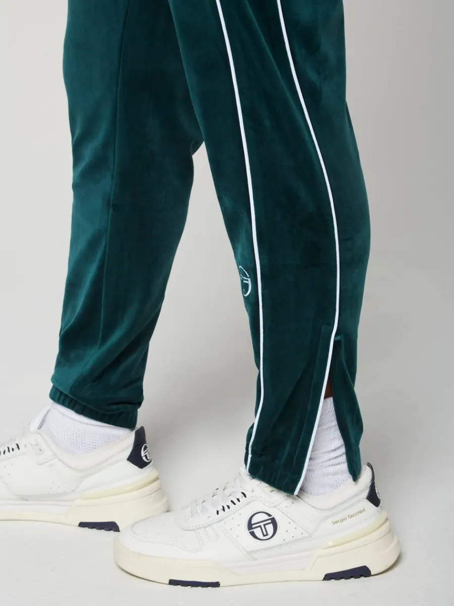 Sergio Tacchini Lioni Velour Track Pant- Botanical Garden New