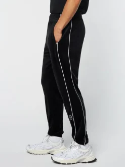 Sergio Tacchini Lioni Velour Track Pant- Black Beauty Outlet