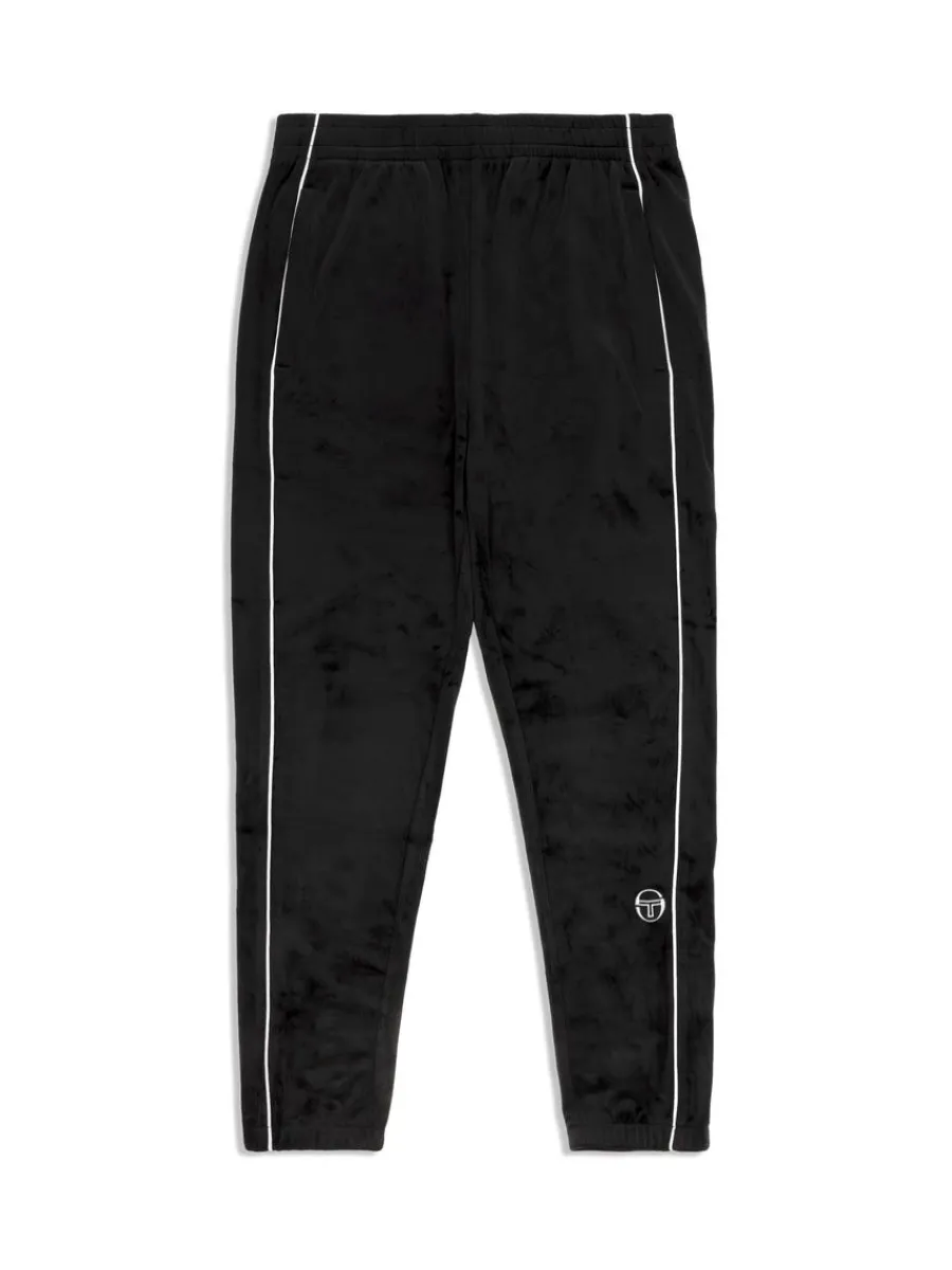 Sergio Tacchini Lioni Velour Track Pant- Black Beauty Online
