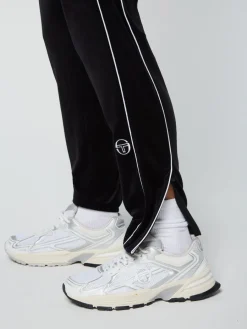 Sergio Tacchini Lioni Velour Track Pant- Black Beauty Online
