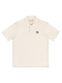 Sergio Tacchini Livata Monogram Polo- Gardenia Discount