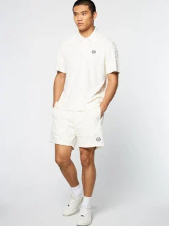 Sergio Tacchini Livata Monogram Polo- Gardenia Discount
