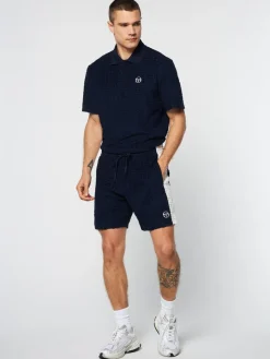 Sergio Tacchini Livata Monogram Short- Maritime Blue Hot