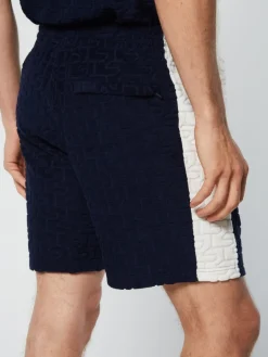 Sergio Tacchini Livata Monogram Short- Maritime Blue Hot
