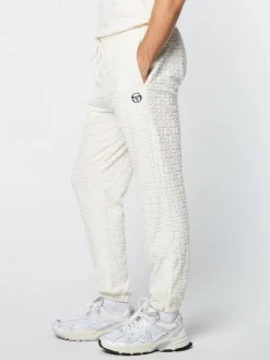 Sergio Tacchini Livata Monogram Track Pant- Gardenia Clearance