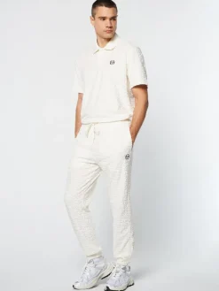 Sergio Tacchini Livata Monogram Track Pant- Gardenia Clearance