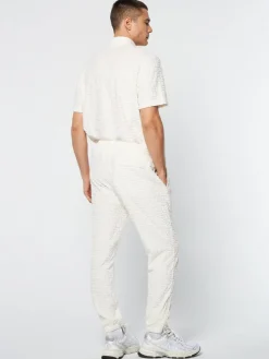 Sergio Tacchini Livata Monogram Track Pant- Gardenia Clearance