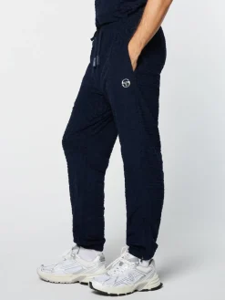 Sergio Tacchini Livata Monogram Track Pant- Maritime Blue Discount