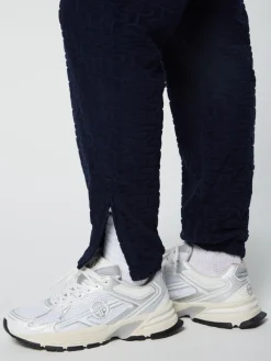 Sergio Tacchini Livata Monogram Track Pant- Maritime Blue Discount