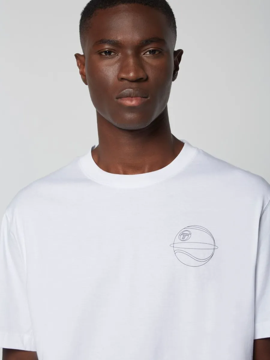 Sergio Tacchini Lo Sport T-Shirt-White Online