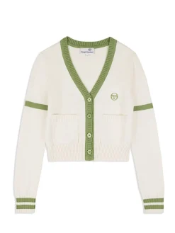 Sergio Tacchini Lucia Knit Cardigan- Gardenia Discount