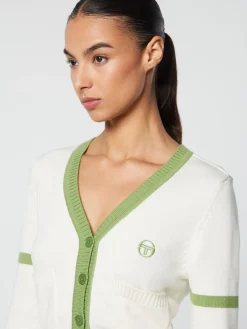 Sergio Tacchini Lucia Knit Cardigan- Gardenia Discount