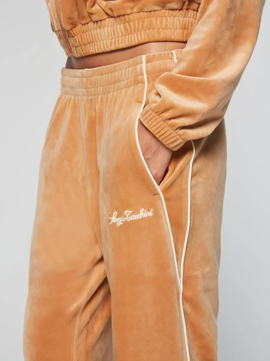 Sergio Tacchini Mare Velour Pant- Meerkat New