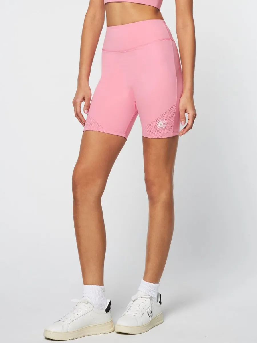 Sergio Tacchini Masaci Biker Short- Wild Rose Clearance
