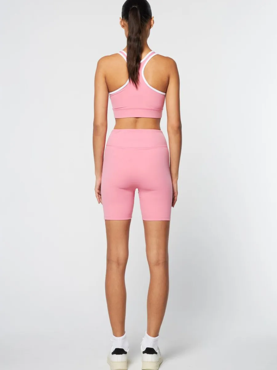 Sergio Tacchini Masaci Biker Short- Wild Rose Clearance