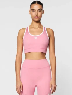 Sergio Tacchini Masaci Sports Bra- Wild Rose Outlet
