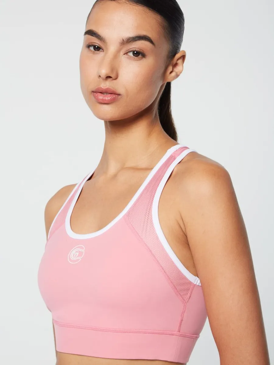 Sergio Tacchini Masaci Sports Bra- Wild Rose Outlet