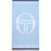 Sergio Tacchini Mc Staff Full-Size Towel- Light Blue Clearance