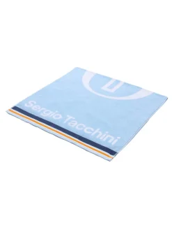 Sergio Tacchini Mc Staff Full-Size Towel- Light Blue Outlet