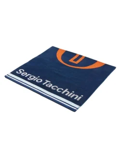 Sergio Tacchini Mc Staff Full-Size Towel- Navy Online