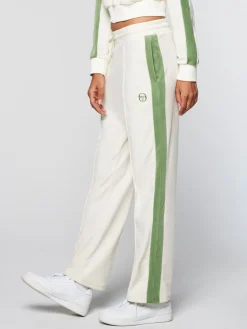 Sergio Tacchini Miss Carlotta Velour Track Pant-Gardenia Discount