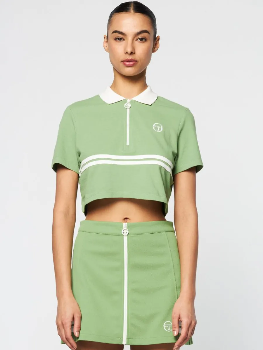 Sergio Tacchini Miss Supermac Polo- Jade Green Hot