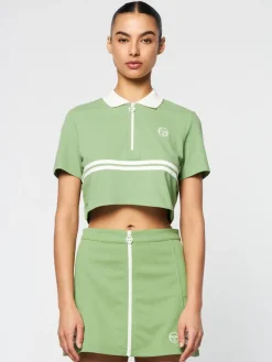 Sergio Tacchini Miss Supermac Polo- Jade Green Online