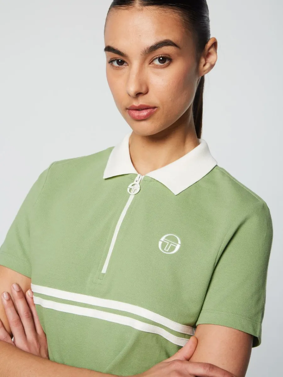 Sergio Tacchini Miss Supermac Polo- Jade Green Online