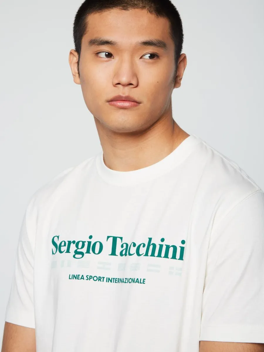 Sergio Tacchini Monda T-Shirt- Gardenia Hot
