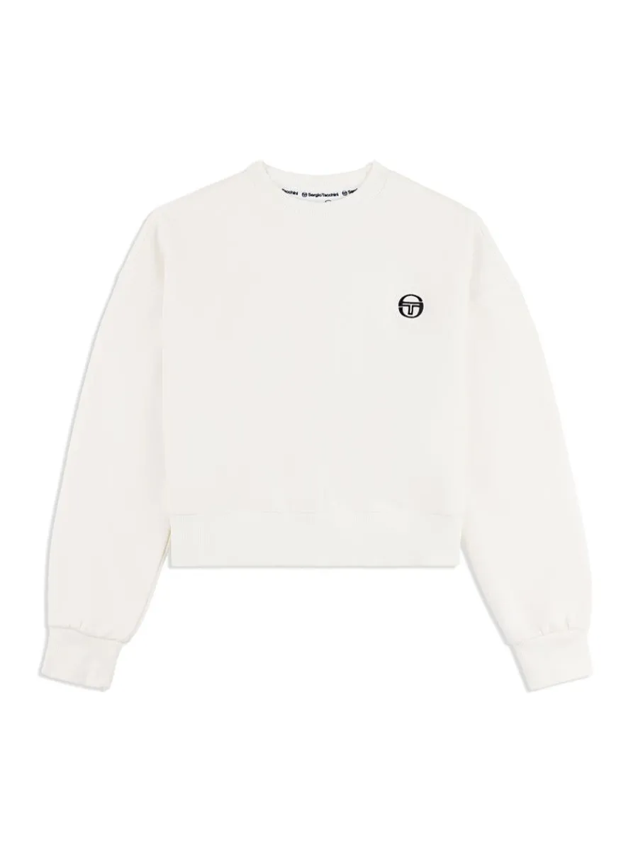 Sergio Tacchini Monique Crewneck- Gardenia Outlet
