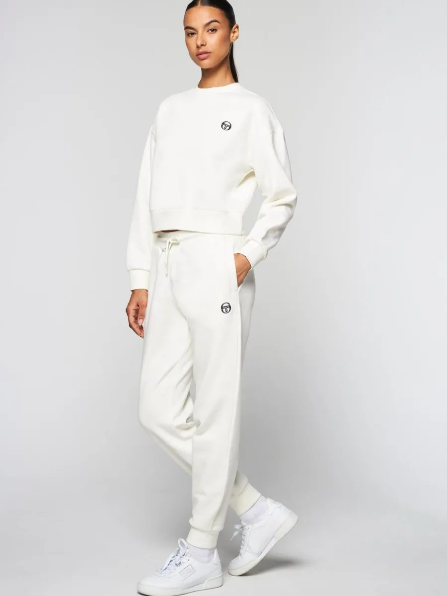 Sergio Tacchini Monique Crewneck- Gardenia Outlet